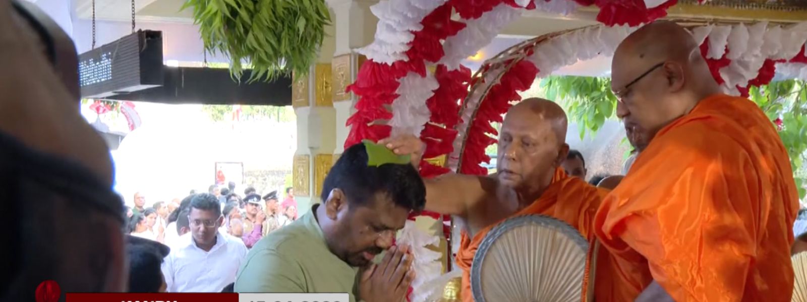 AKD Participates in State Oil-Anointing Ceremony